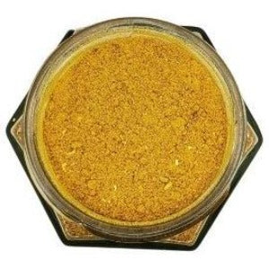 Curry Powder in a jar with a white background