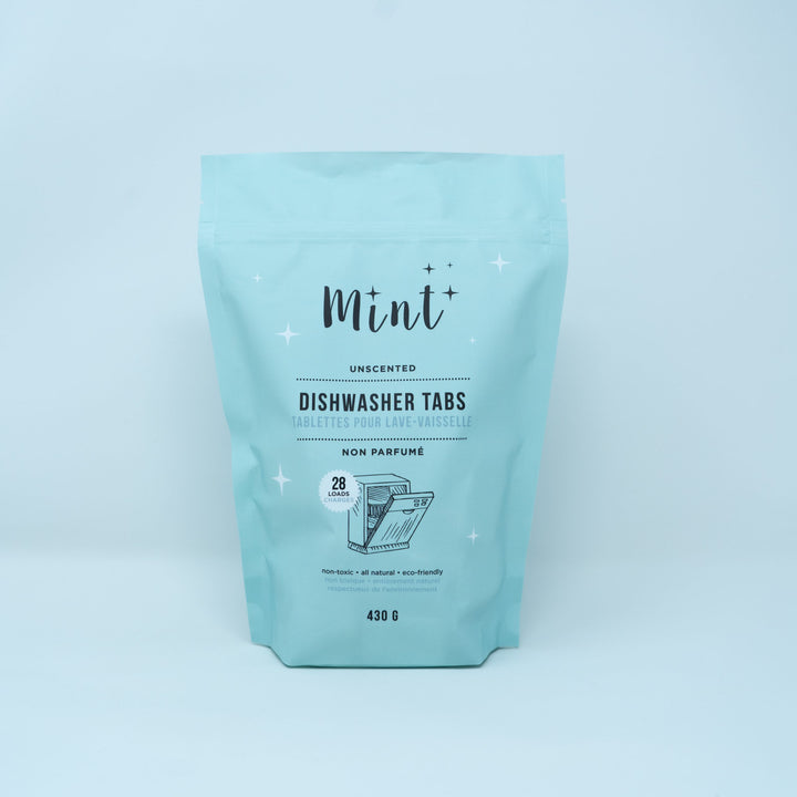 Mint Cleaning Dishwasher Tabs Unscented
