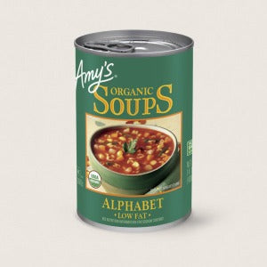 Amys Alphabet Soup 398ml