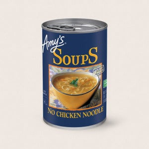 Amys No Chicken Noodle Soup 398ml