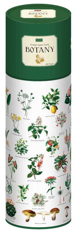 500 Piece Jigsaw in a Tube - Botany Plants and Flowers