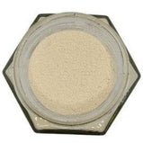 Garlic Powder in a jar with a white background