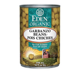 Garbanzo beans organic canned 398 ml