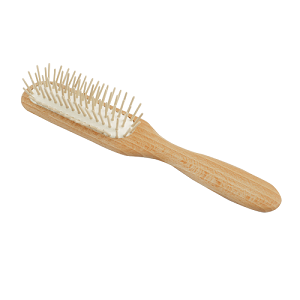 Hairbrush Vegan Straight Wood Pegs Eco living