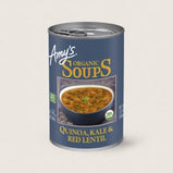 Amys Soup Quinoa Kale & Red lentil 398ml